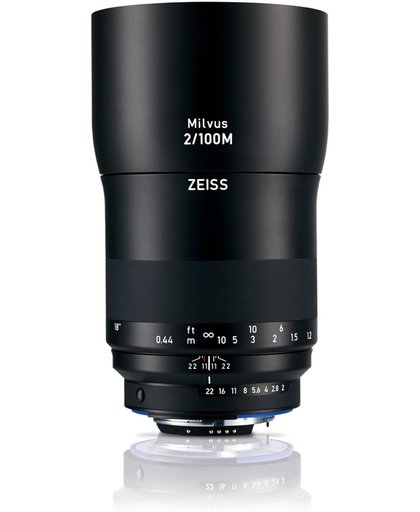 Carl Zeiss Milvus 2/100M - geschikt voor alle Nikon spiegelreflexcamera's