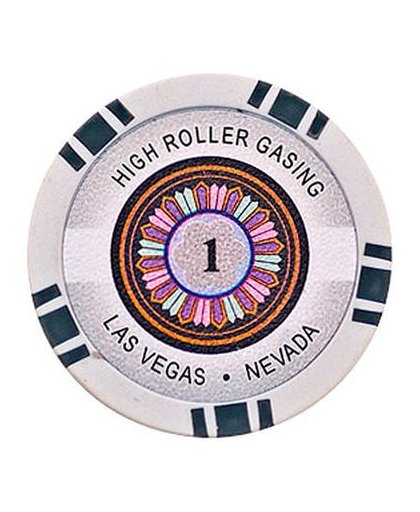 Poker chips high roller waarde 1