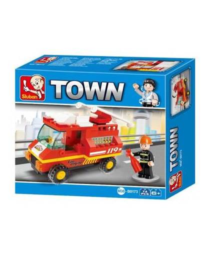 Sluban town - brandweerwagen m38-b0173