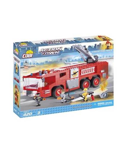 Cobi action town - airport fire truck (1467)
