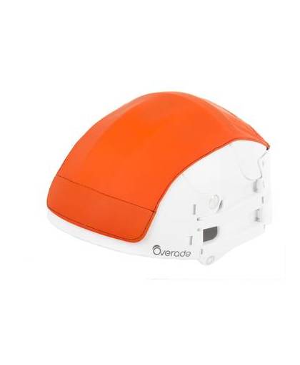 Overade helm cover oranje maat s/m