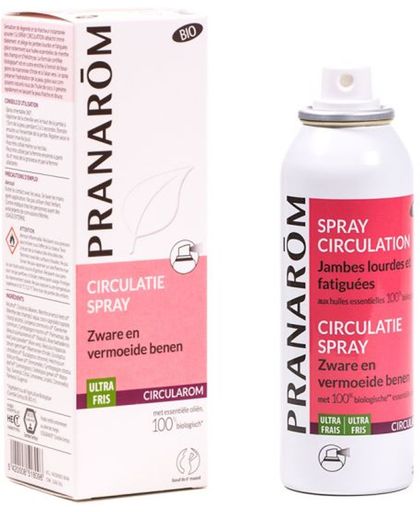 Pranarôm Circulatie spray voor zware en vermoeide benen BIO (100 ml)