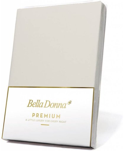 Bella Donna Premium Jersey Hoeslaken - Linnen (0119)
