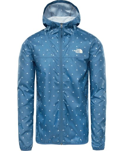 The North Face Printed Cyclone Hoody Jas - Heren - Shady Blue Tent Print