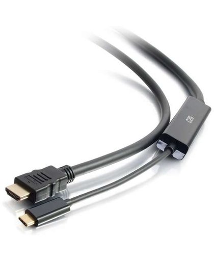 C2G 82383 video kabel adapter 4,5 m USB C HDMI Type A (Standard) Zwart