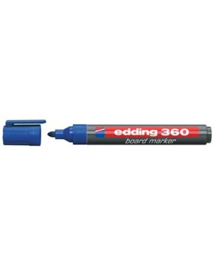 Edding Whiteboardmarker | blauw | streepbreedte 1,5-3 mm ronde punt | 10 stuks - 4-360003 4-360003