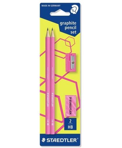 Staedtler Graphite Neon Pencil Set