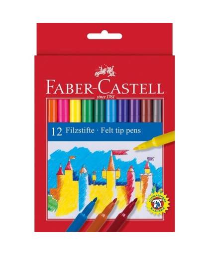Kleurstift Faber Castell set à 12 stuks assorti