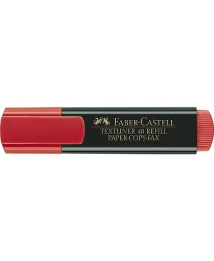 Faber Castell tekstmarker 48 rood