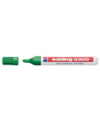 Viltstift edding 3300 schuin groen 1-5mm