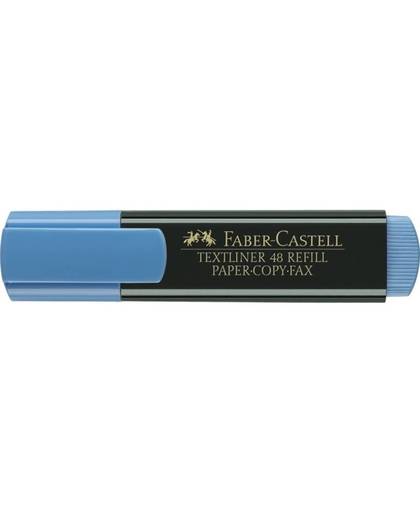 tekstmarker Faber Castell 48 blauw