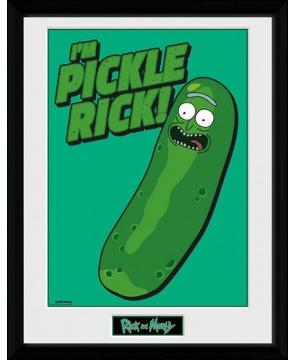 Gb Eye Poster In Lijst Rick And Morty Pickle Rick 30 X 40 Cm