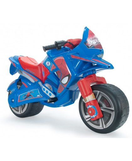 Injusa Accuvoertuig Motorbike Claws Spider-man 6v 100 Cm Blauw