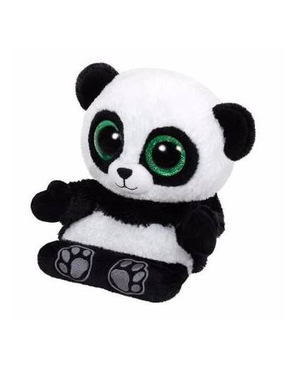 Pluche knuffel panda ty beanie poo 15 cm
