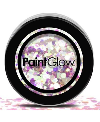 Paintglow - Grote glitters - Parelmoer - 3gr.