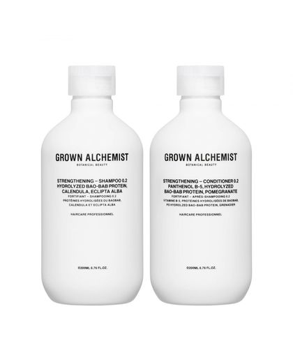Grown Alchemist - Strengthening Haircare Twinset 2x200 ml