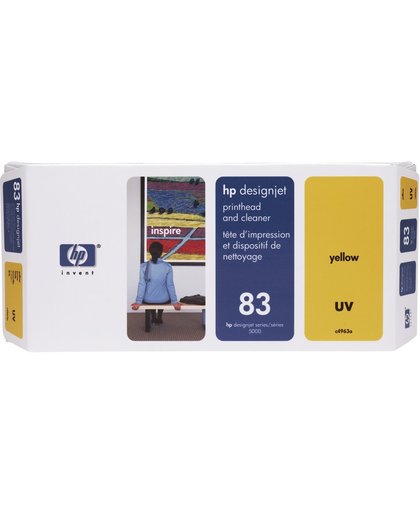 HP 83 gele DesignJet UV- en printkopreiniger printkop