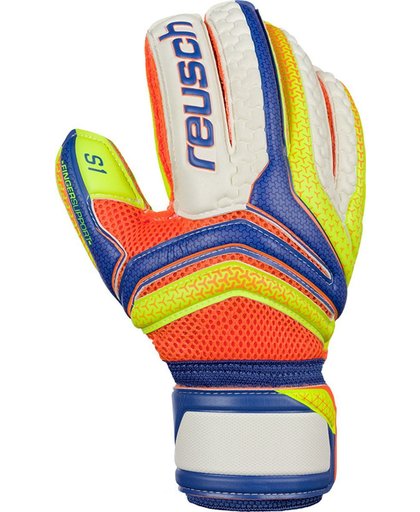 Reusch Keepershandschoenen - Unisex - wit/geel/blauw/oranje