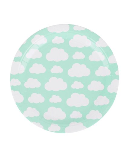 Luck and Luck CLOUD Party Paper Plates - Pack of 8 - Birthday Party...
