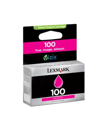 Lexmark 100A standaard magenta inktcartridge