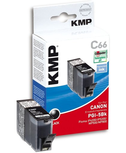 Canon Tintenpatrone KMP, kompatibel für Canon PGI-5BK, schwarz