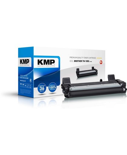 KMP Toner vervangt Brother TN-1050, TN1050 Compatibel Zwart 1000 bladzijden B-T55