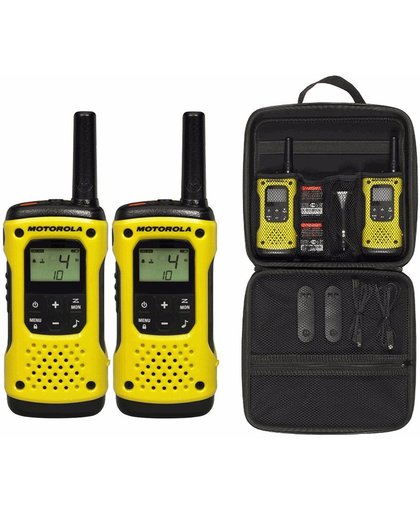 Motorola TLKR T92 H2O twee-weg radio 8 kanalen Zwart, Geel