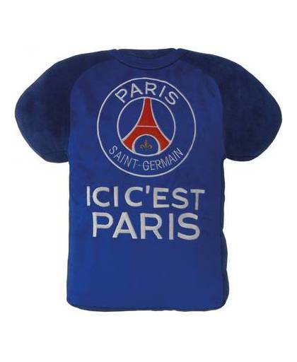 Paris saint germain maillot - sierkussen - 25 x 41 x 8 cm - blauw