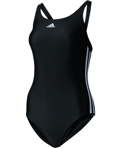 Adidas Damen Badeanzug 3-Streifen schwarz   44