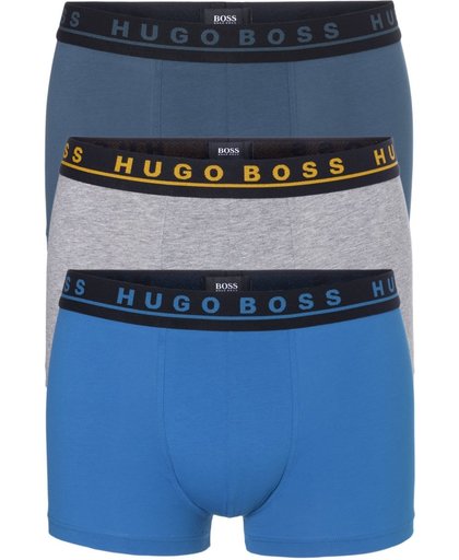 Hugo Boss trunk (3-pack), kobalt, petrol en grijs