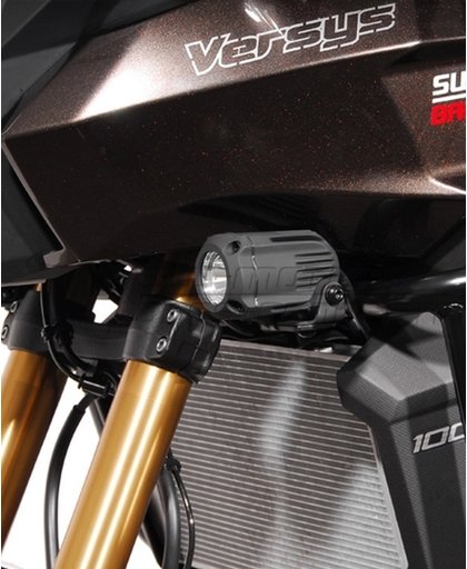 SW-MoTech Scheinwerfer Motorrad SW-MoTech Hawk Scheinwerferhaltesatz Kawasaki Versys 1000 schwarz