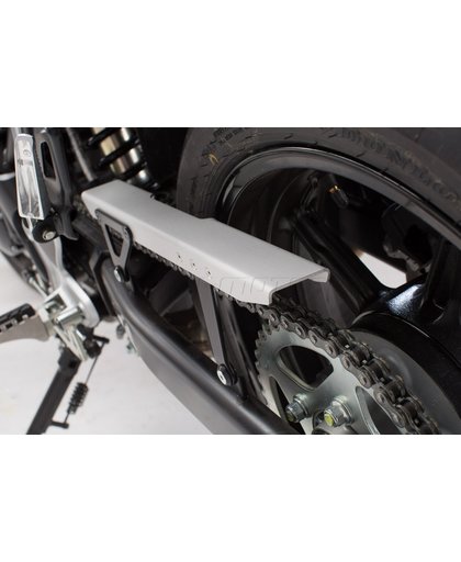 SW-MoTech Ketten-Schutz Motorrad SW-MoTech Kettenschutz Alu für SV 650 2016- silber/schwarz silber