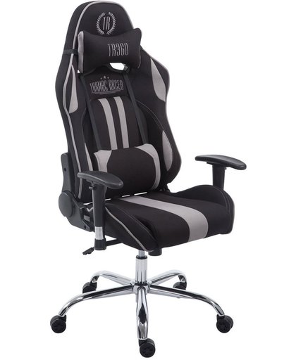 Clp LIMIT XL - Racing bureaustoel - stof - zwart/grijs zonder voetsteun
