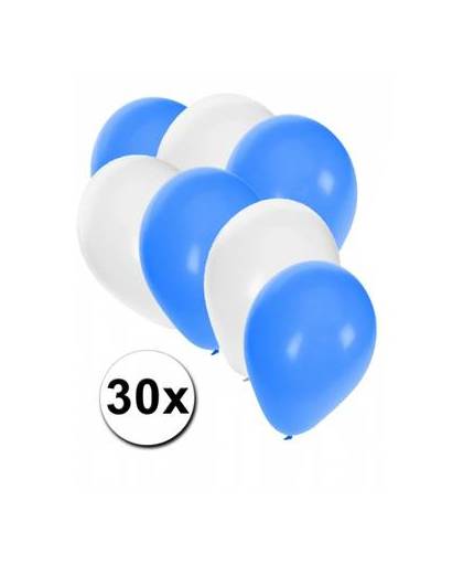 30x ballonnen in finse kleuren