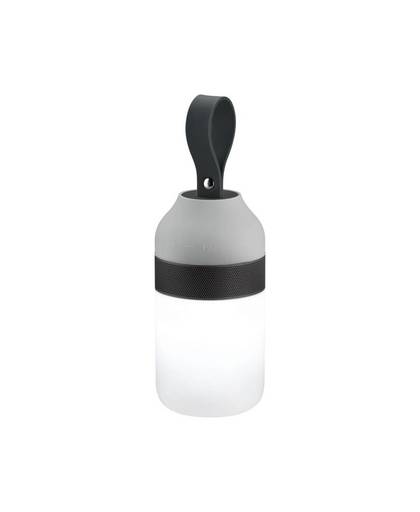 Paulmann Clutch Sound 94212 Tafellamp voor buiten met luidspreker 1.5 W Warm-wit Wit, Grijs
