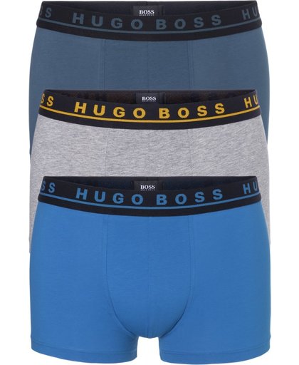 Hugo Boss trunk (3-pack), kobalt, petrol en grijs