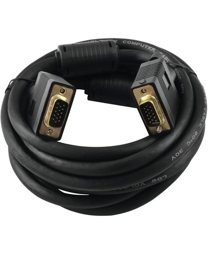 SOMMER CABLE SUB-D cable 3m bk
