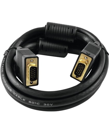 SOMMER CABLE SUB-D cable 1.8m bk