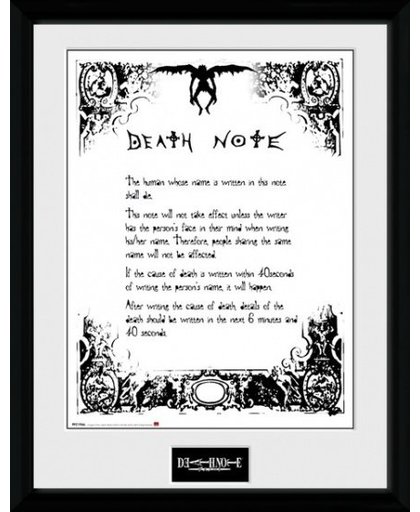 Death Note Death Note - Collector Print 30x40