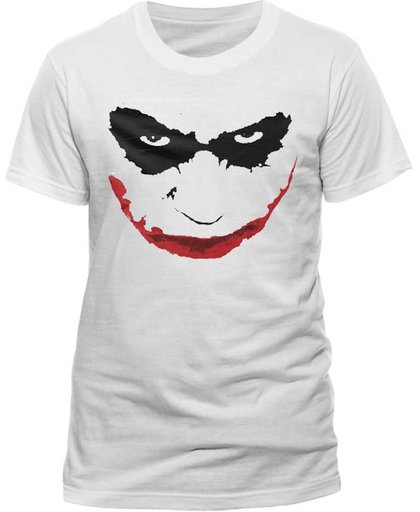 BATMAN THE DARK KNIGHT-JOKER Lächeln Umriss T-shirt