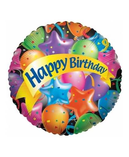 Folie ballon happy birthday