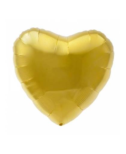 Folie ballon gouden hart