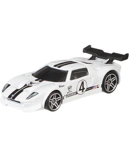 Hot Wheels Gran Turismo Ford GT wit 7 cm