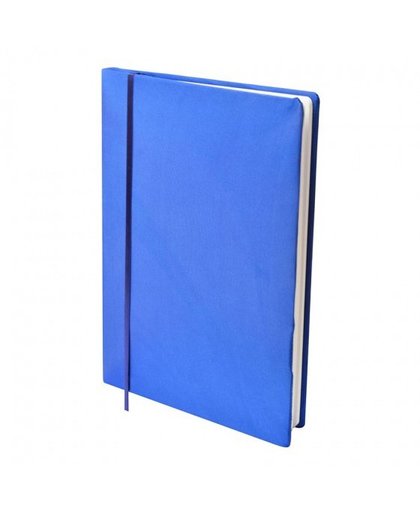 Dresz elastische boekenkaft A4 textiel/elastaan blauw