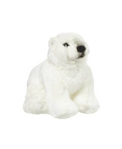 Pluche knuffel ijsbeer 18 cm