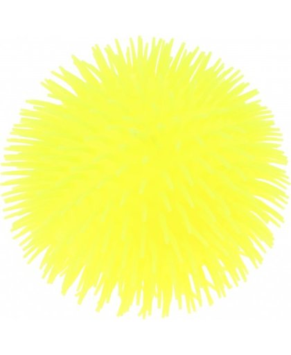 Johntoy fluffy ball 23 cm geel