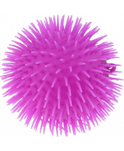 Johntoy fluffy ball 23 cm paars