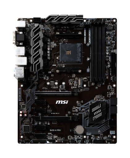MSI B450-A PRO Socket AM4 AMD B450 ATX