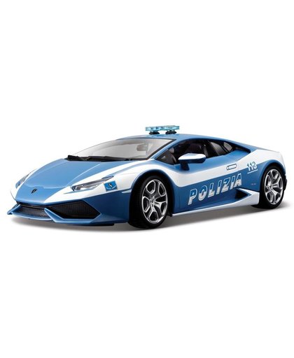 Modelauto Lamborghini Huracan politie 1:43 Blauw