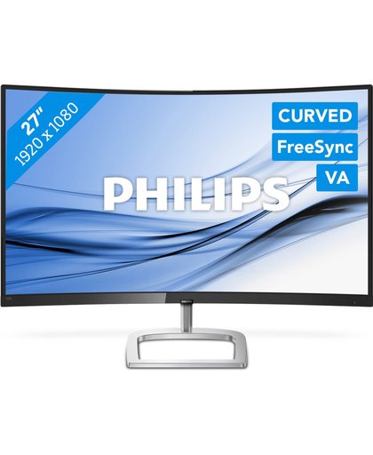 Philips E Line Gebogen LCD-monitor met Ultra Wide-Color 278E9QJAB/00 computer monitor